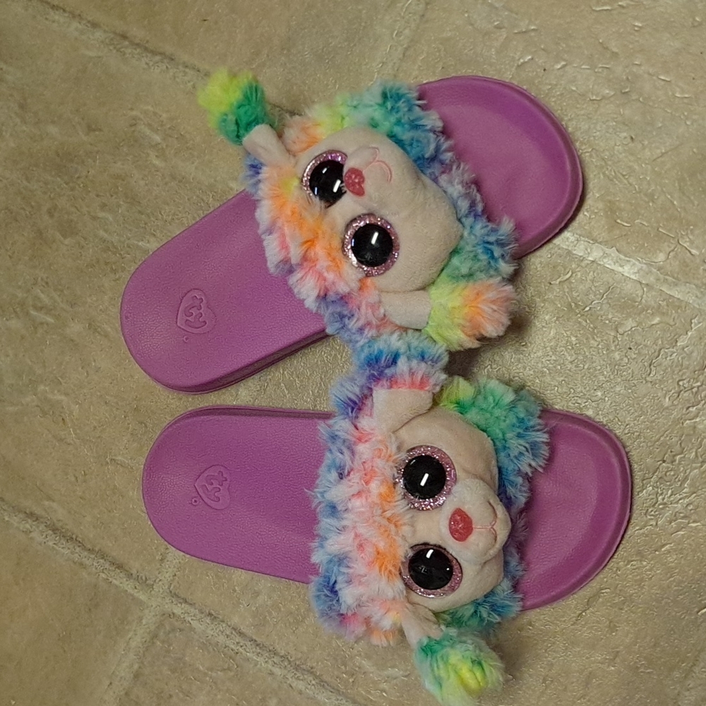 Ty poodle slippers